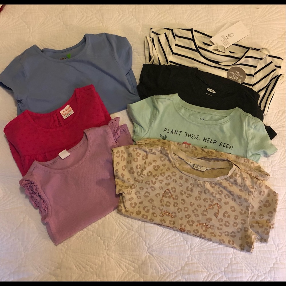 Girls Size 5 Shirts (seven total)